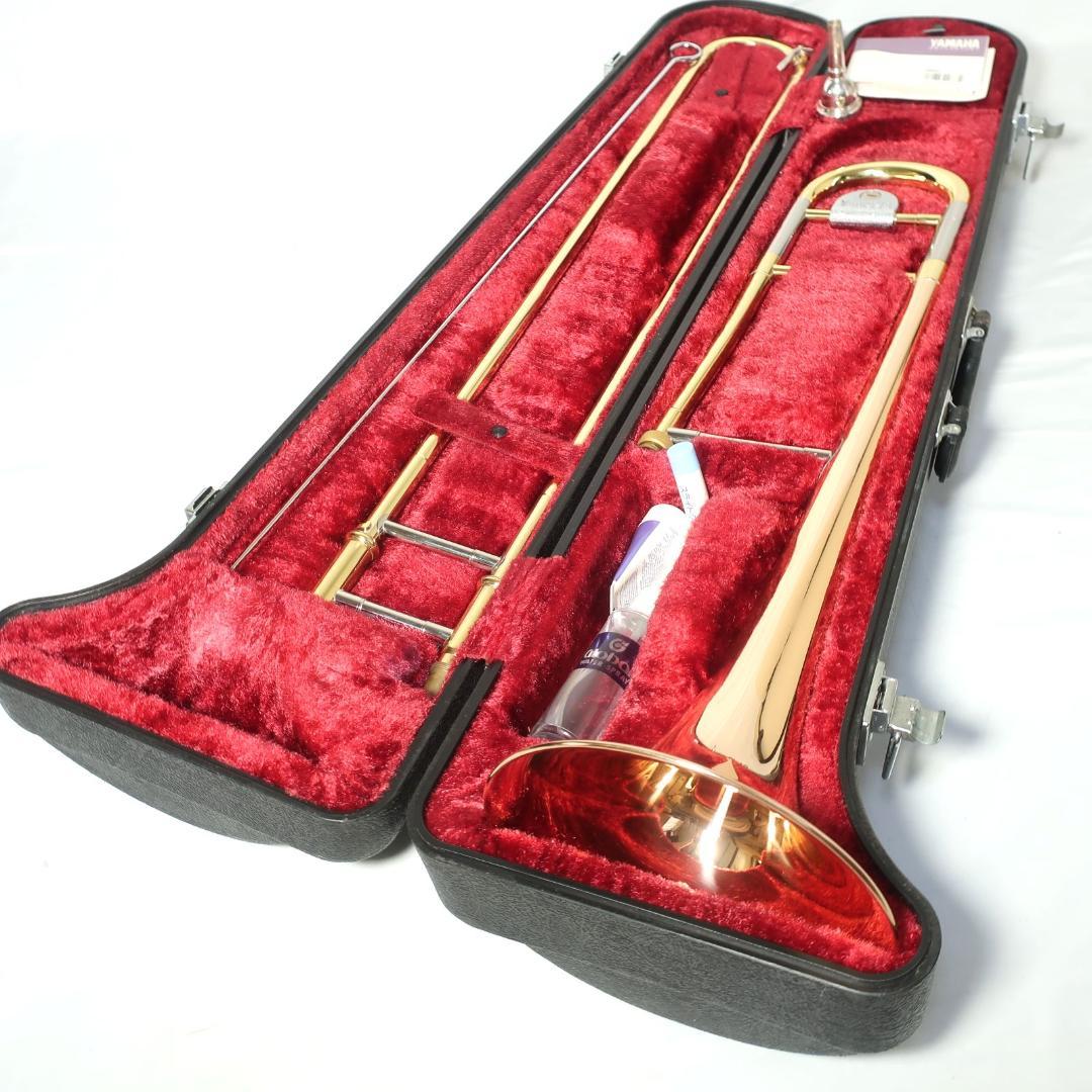 美品 YAMAHA YSL3530R 赤ベル テナートロンボーン ハードケース付