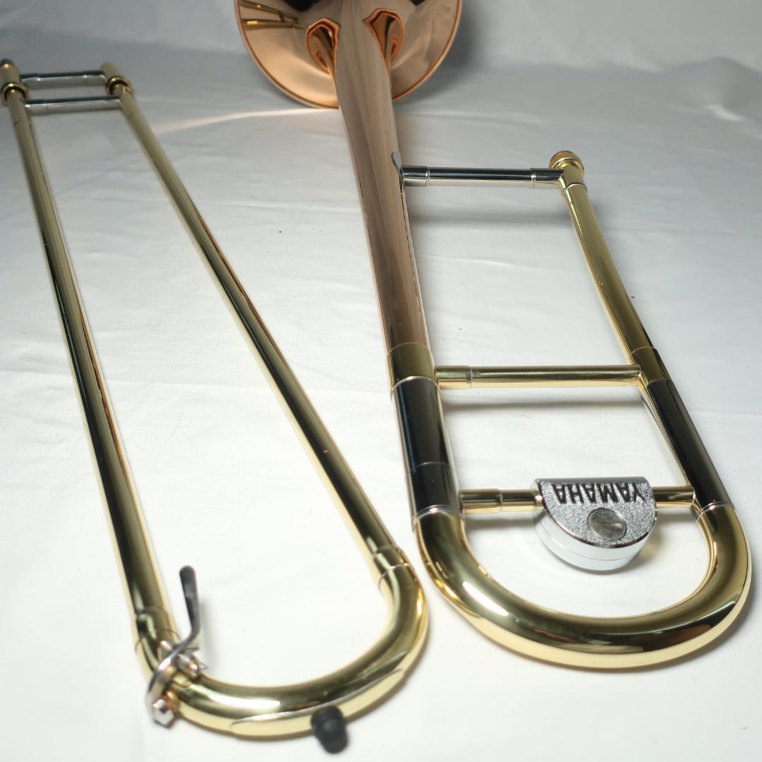 美品 YAMAHA YSL3530R 赤ベル テナートロンボーン ハードケース付