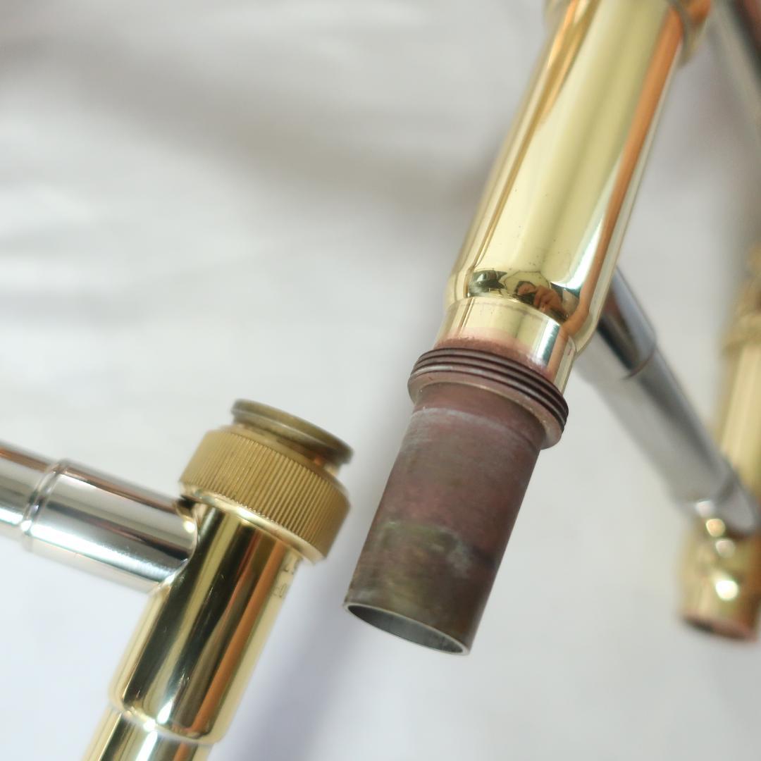 美品 YAMAHA YSL3530R 赤ベル テナートロンボーン ハードケース付