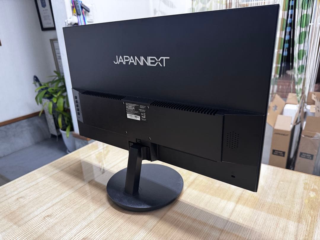 JAPANNEXT 23.8インチフラットモニター 黒