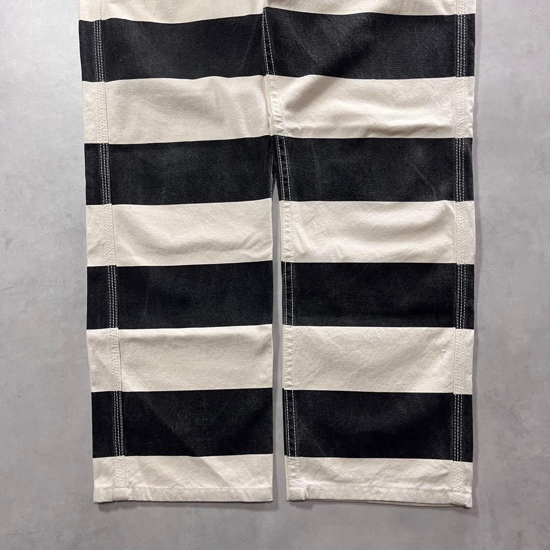 ◎BEN DAVIS プリズナーパンツ ベンデイビス ボーダーパンツ