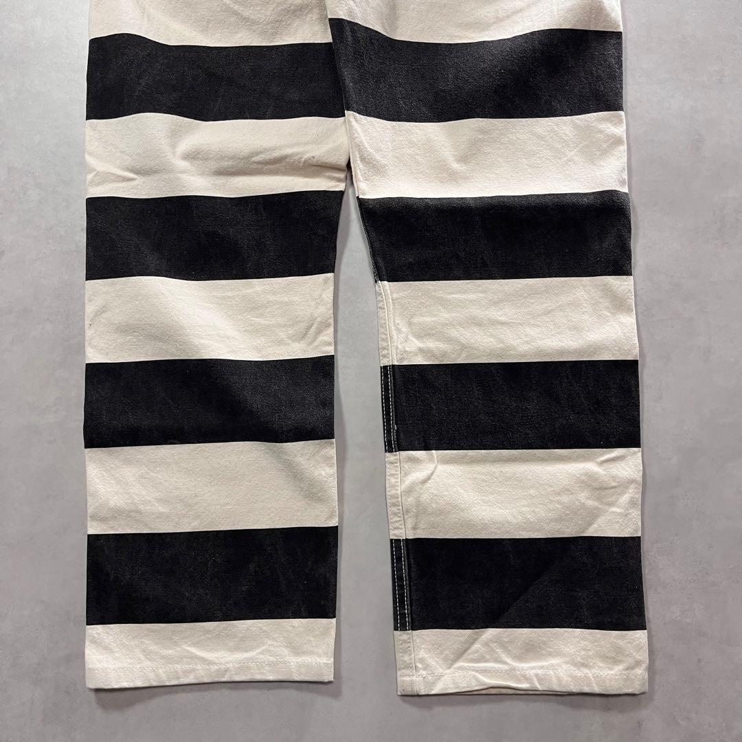 ◎BEN DAVIS プリズナーパンツ ベンデイビス ボーダーパンツ