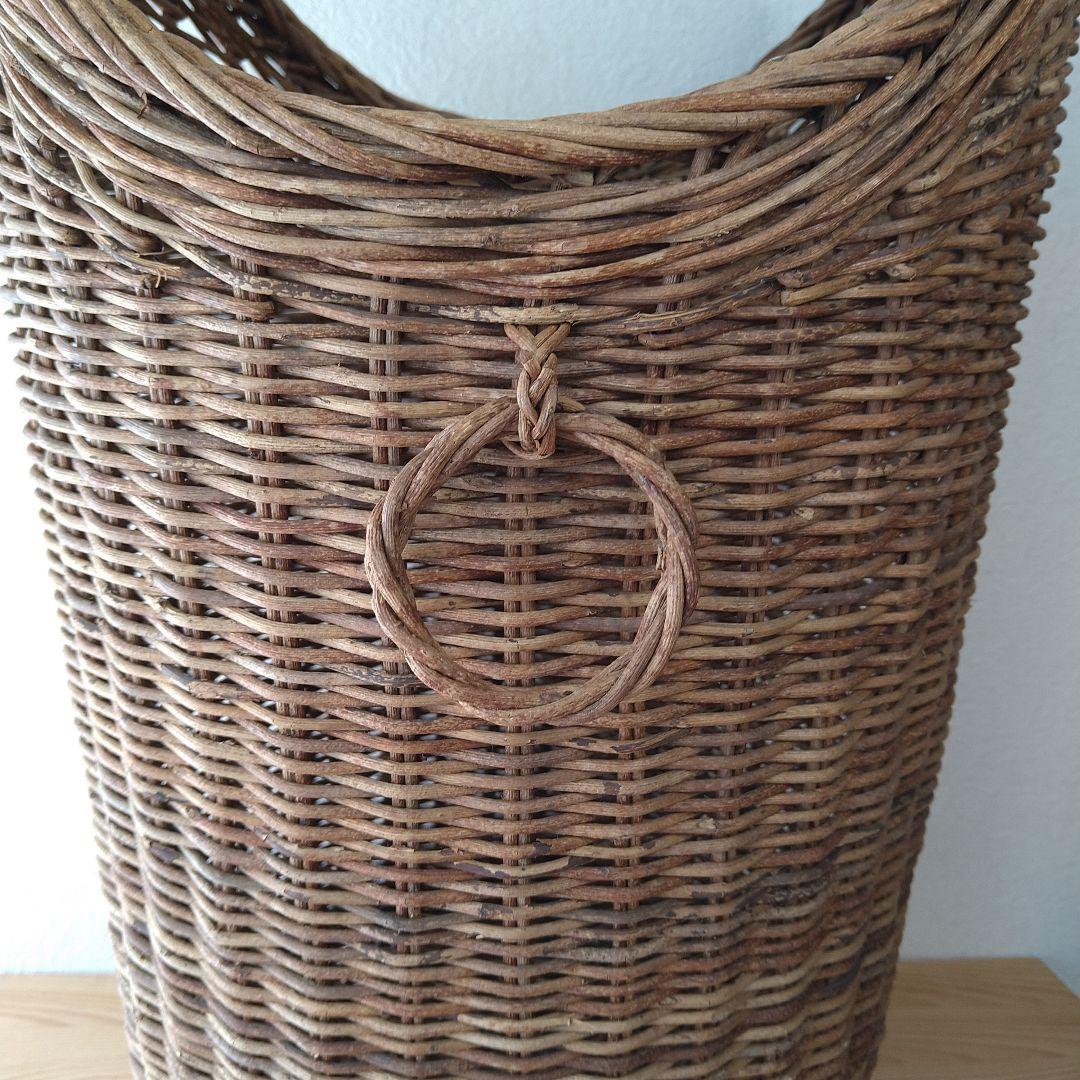 あけび アケビ かご ごみ箱 鉢カバー 巻物立て