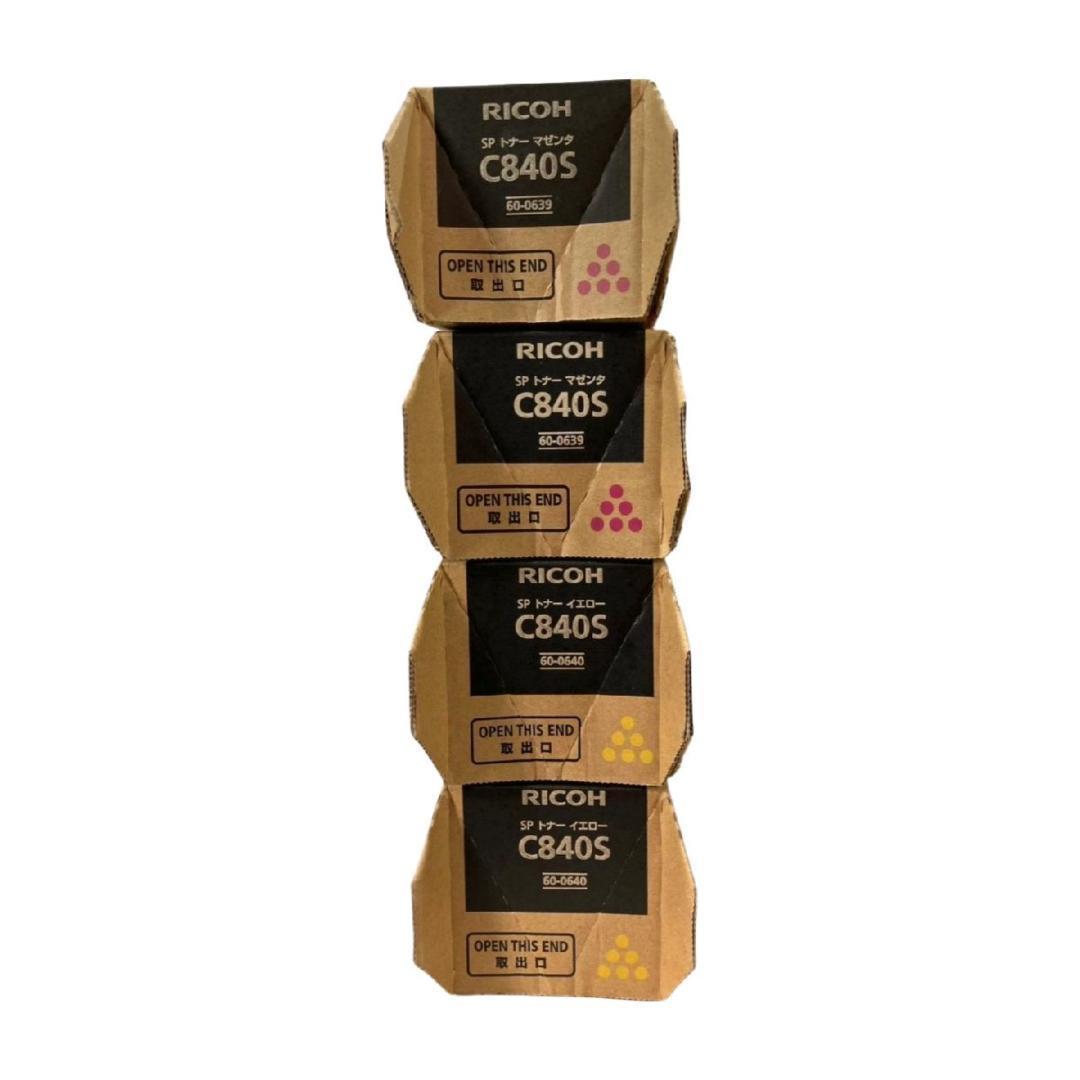 【4色4セット計16本】RICOH SP トナー C840S KCMY 未使用