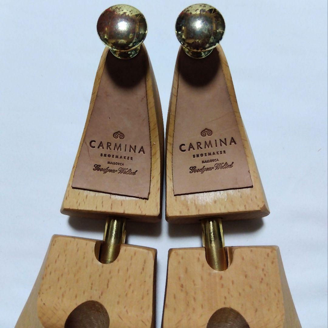 「美品」「サイズ UK6」CARMINA カルミーナ 純正シューツリー キーパー