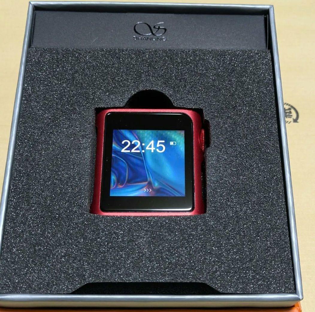 SHANLING MO Pro ポータブル音楽プレーヤー レッド 使用日数浅品