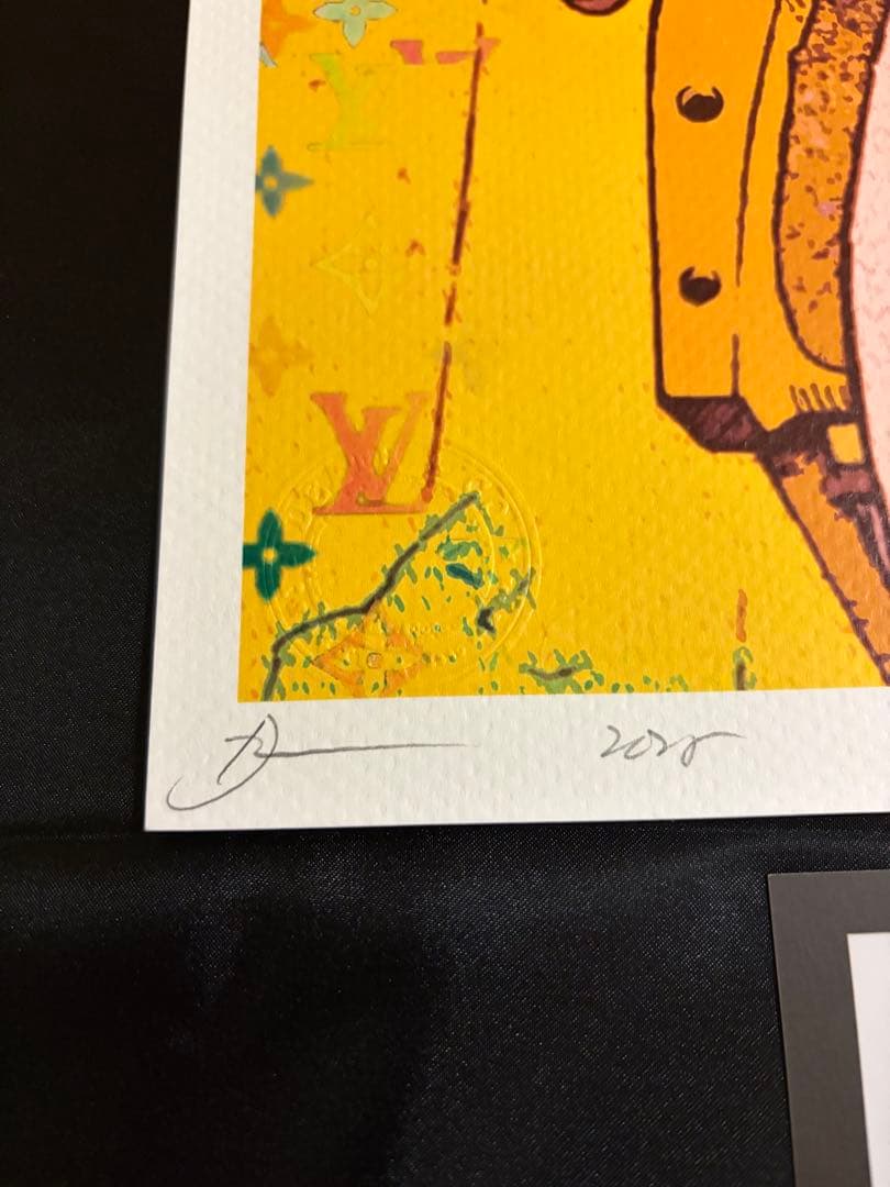 \"世界限定10枚\" DEATH NYC アート ポスター ev101