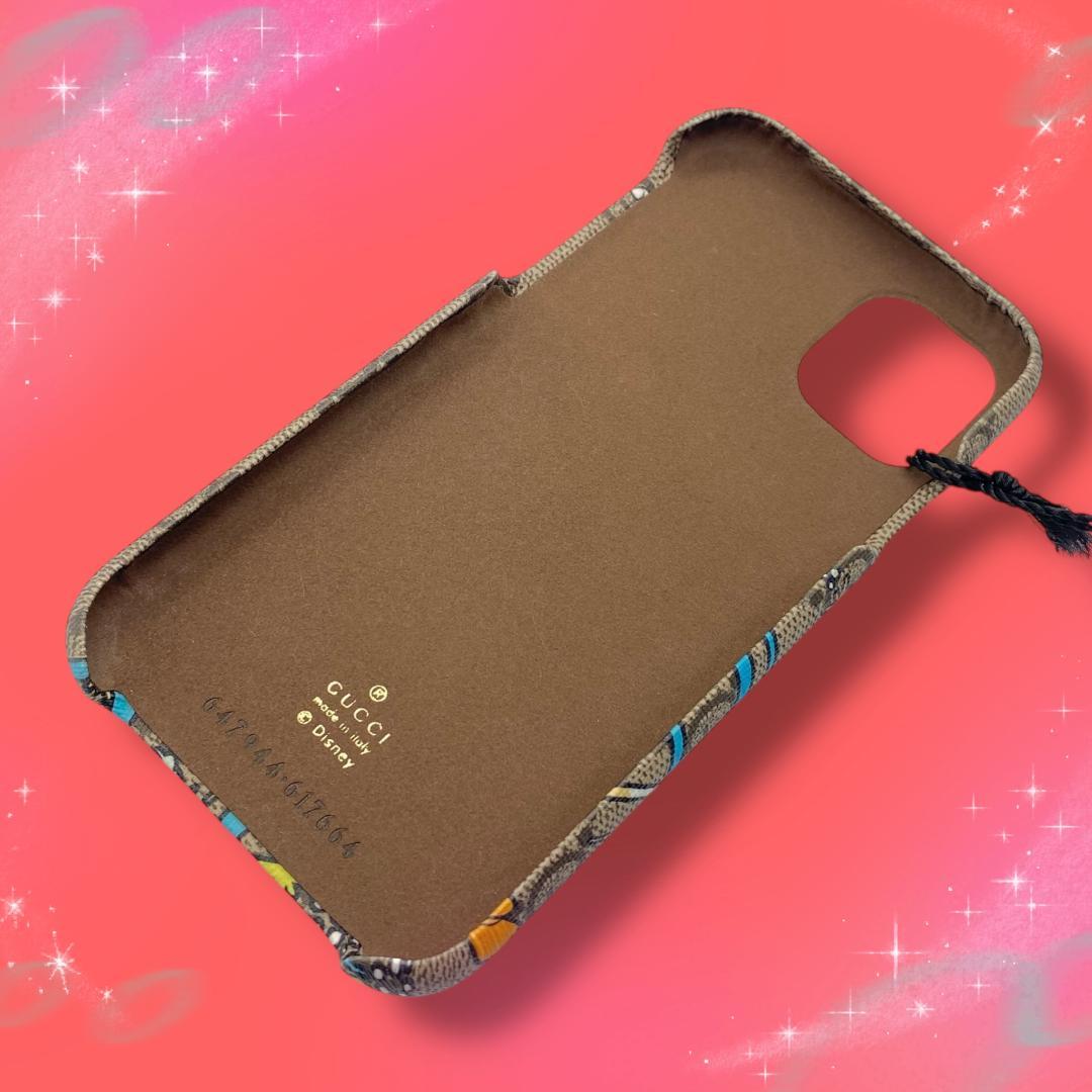 《おそらく未使用》グッチ ディズニーコラボ ドナルド iPhone11ケース