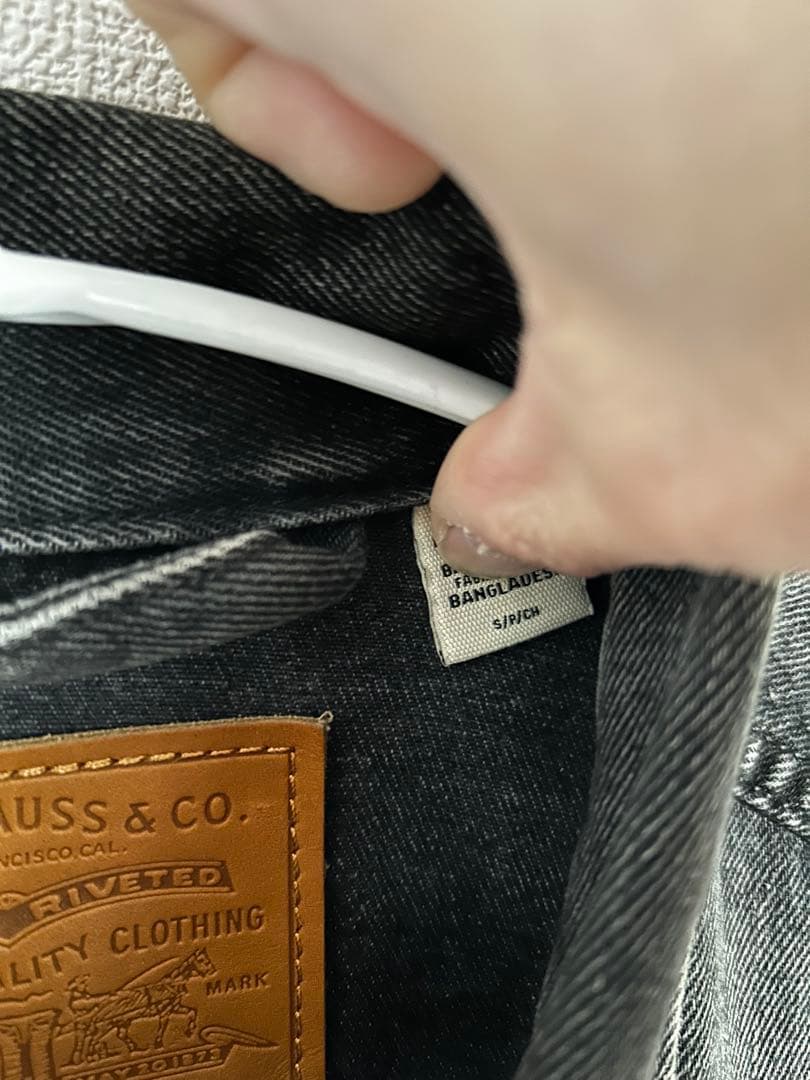 リーバイス　TYPE I STAY LOOSE デニムジャケット