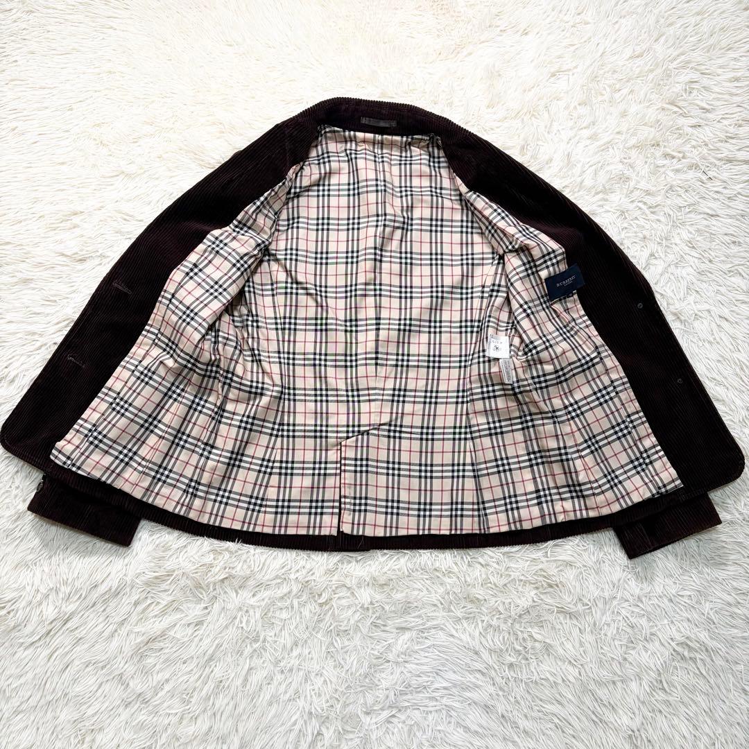 ✨美品✨大きいサイズ✨バーバリーロンドン　コーデュロイジャケット　ノバチェック