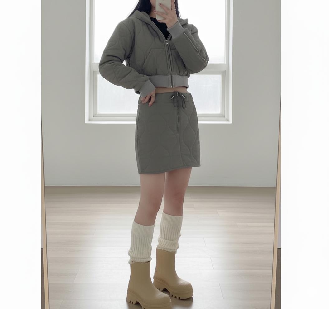 Chloé ベージュ 長靴 厚底 レインブーツ