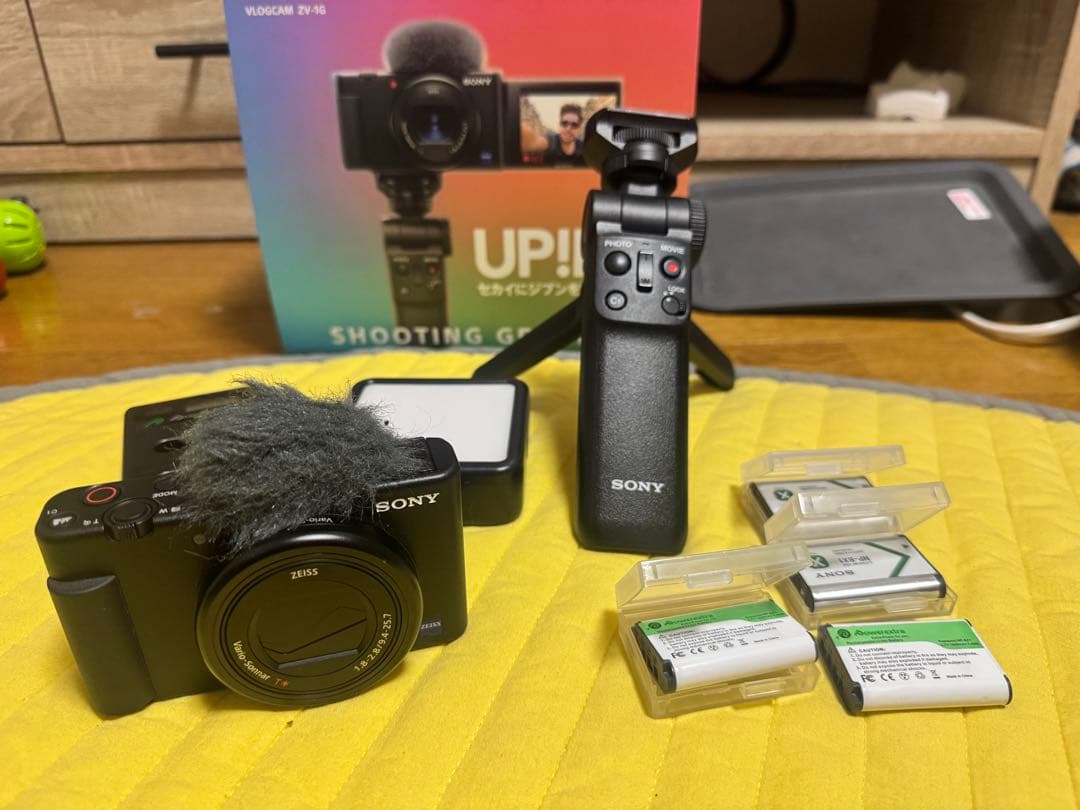 SONY ZV-1 シューティンググリップキット　VLOG CAM ZV-1G