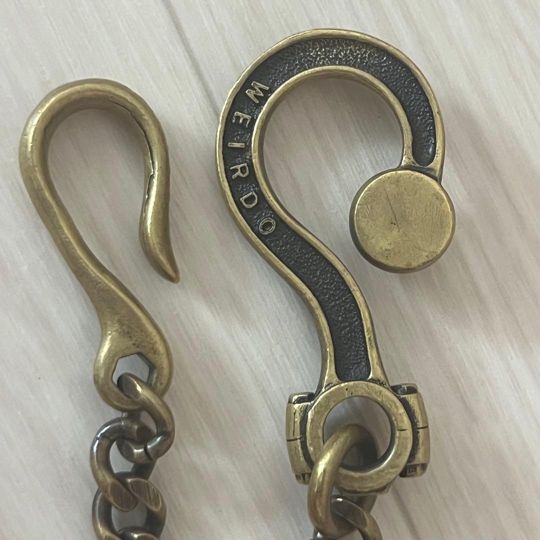 WEIRDO ウィアード 8 BALL CUT ウォレットチェーン ルード 男性