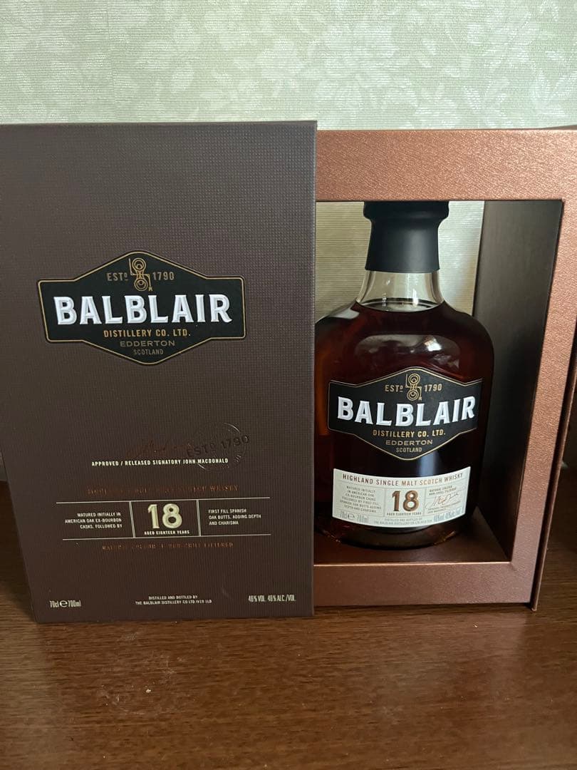BALBLAIR 18年 ウイスキー