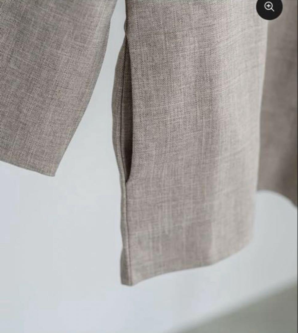 【riziere】シングルノーカラージャケット、蝶ネクタイ　一式