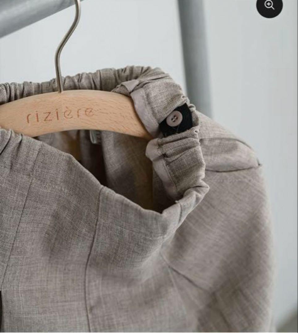 【riziere】シングルノーカラージャケット、蝶ネクタイ　一式