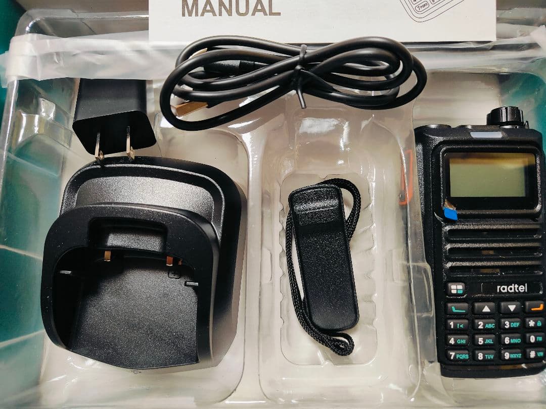 Radtel RT-4DJU 430MHz DMR/FM広帯域受☆JARD保可