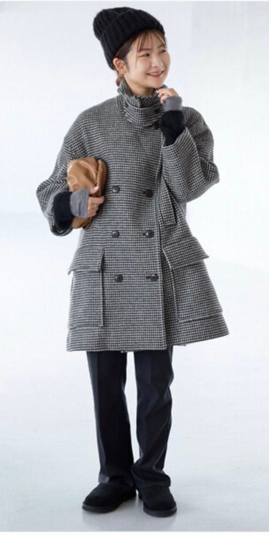 SLOBE IENA メルトンビッグPコート