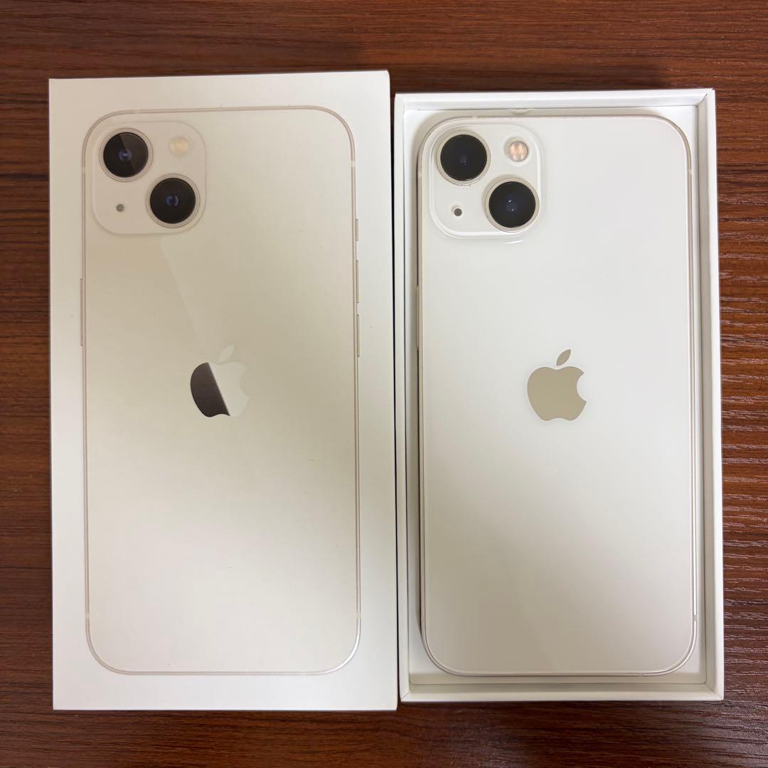 iPhone13 256gb simフリー　スターライト