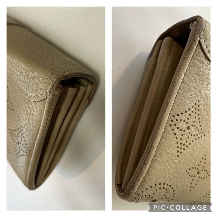 ❤️チーズケーキ❤️Louis Vuitton ルイヴィトン マヒナ 長財布