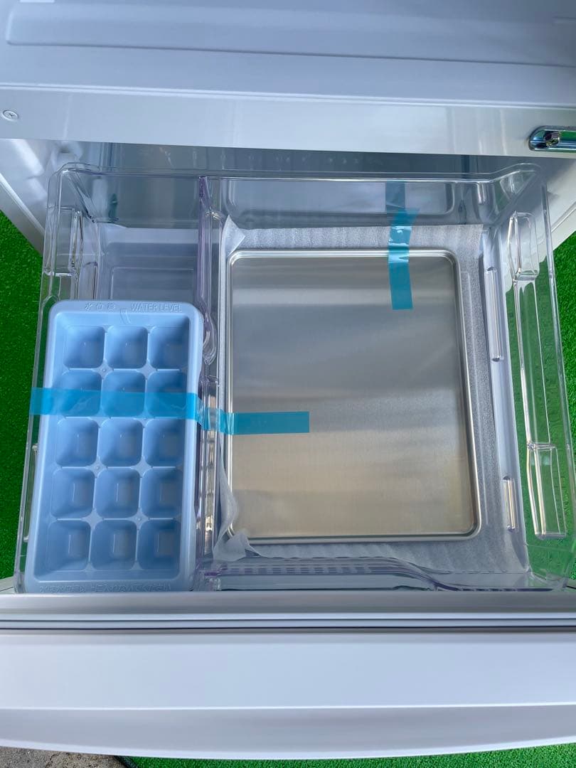 665新品✨ 三菱 おしゃれマットホワイト 2ドア冷蔵庫 146L 2024年製