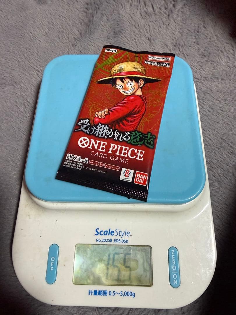 吾*る様 受け継がれる意志 ワンピースカード 15.5ｇ以上 10枚セット