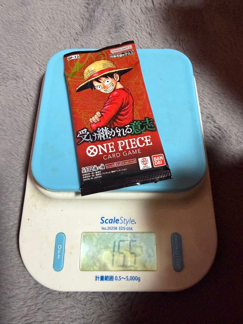 吾*る様 受け継がれる意志 ワンピースカード 15.5ｇ以上 10枚セット