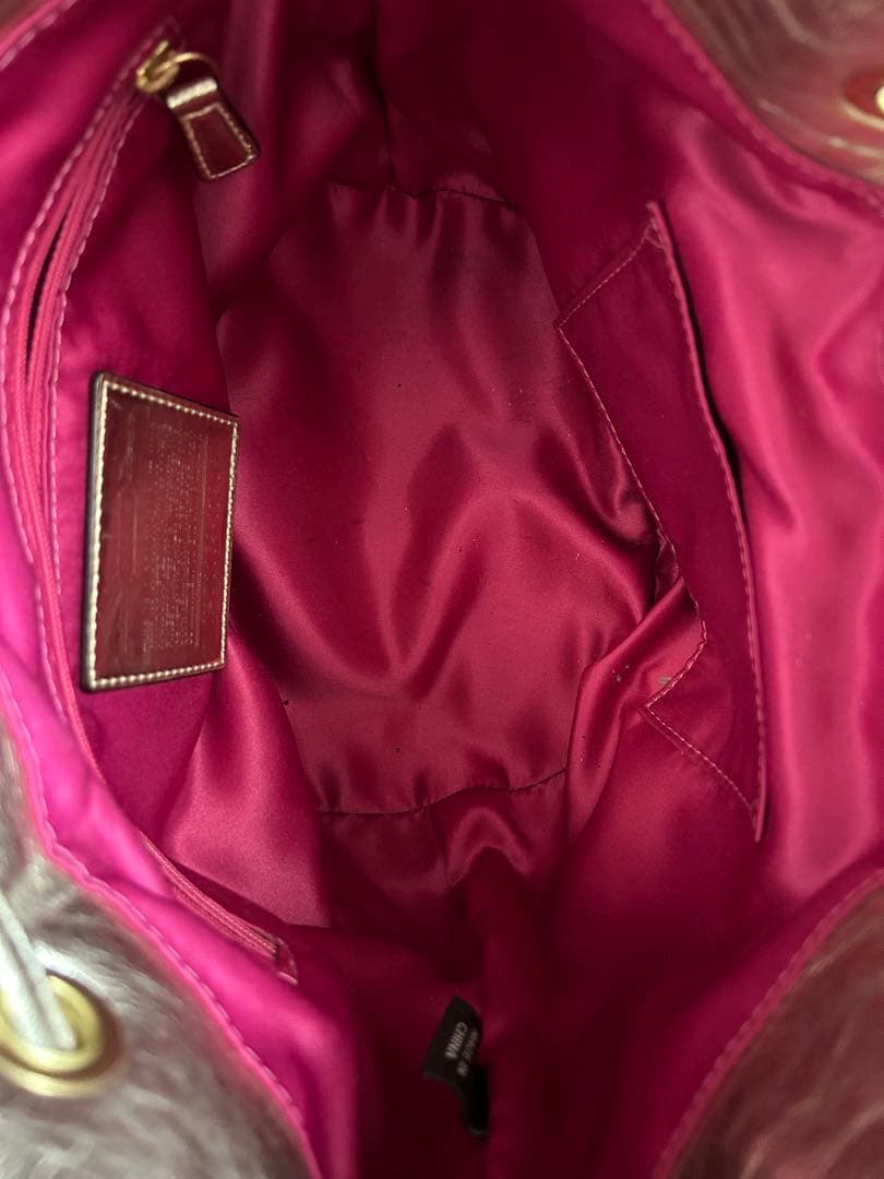 【美品】COACH コーチ スパンコール パーティーショルダーバッグ