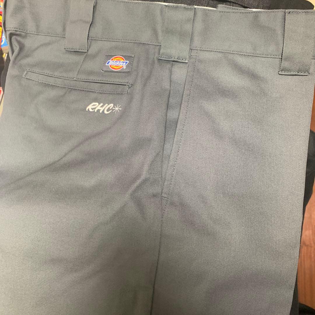 ロンハーマン　ディッキーズ　エンブロイダリーロゴ　ストレートフィット　パンツ36