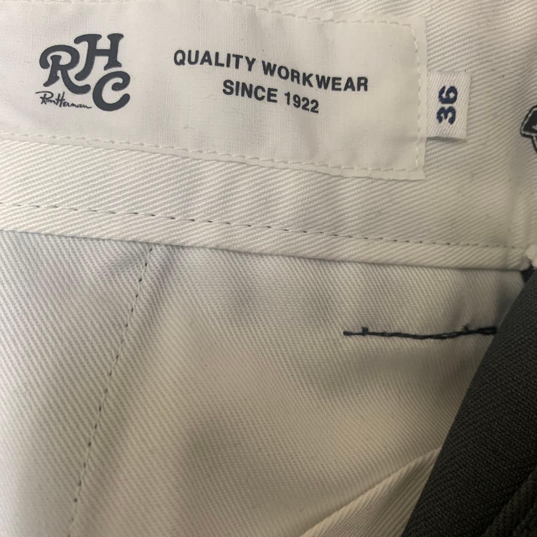 ロンハーマン　ディッキーズ　エンブロイダリーロゴ　ストレートフィット　パンツ36