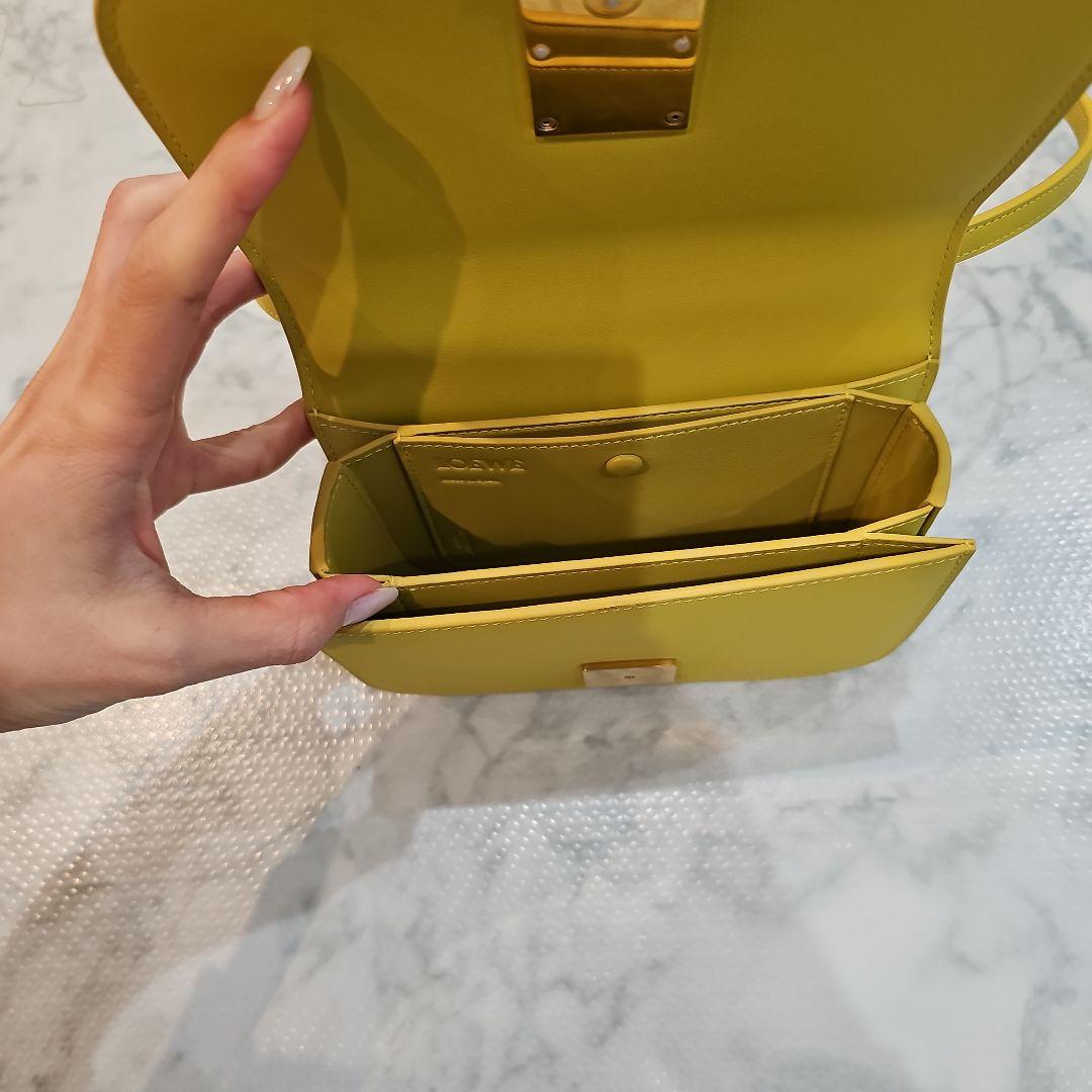 LOEWE ロエベ GOYA ショルダー イエロー　美品　ゴヤ