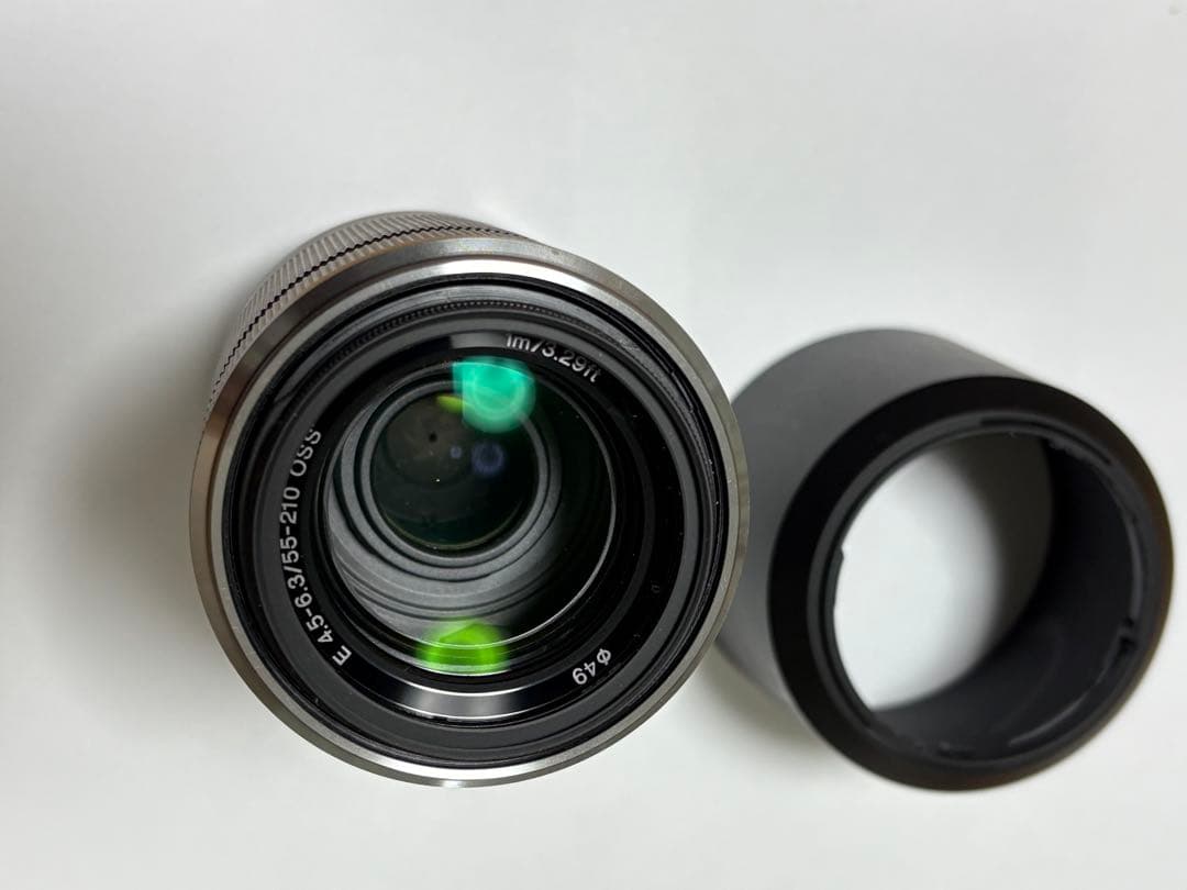 E 55-210mm 4.5-6.3 OSS 望遠　SEL55210 シルバー