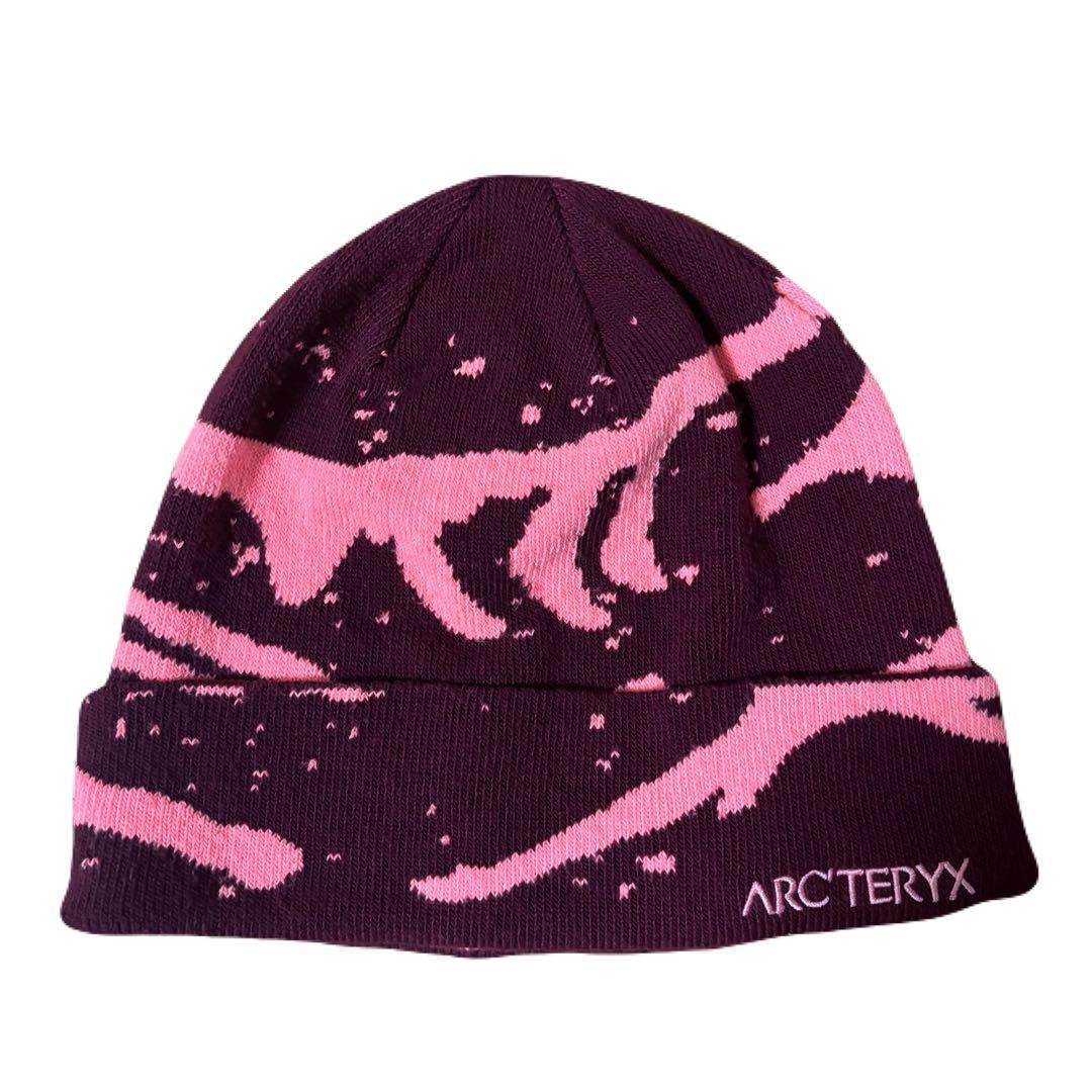 ARC'TERYX ビーニー ニット帽 バーガンディ ピンク