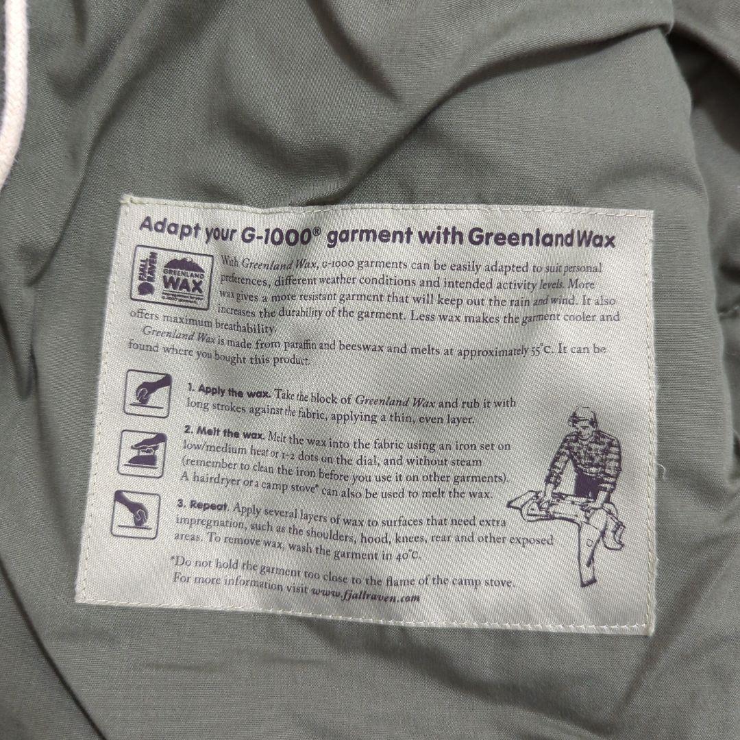 FJALLRAVEN オリーブグリーン モッズコート sizeS