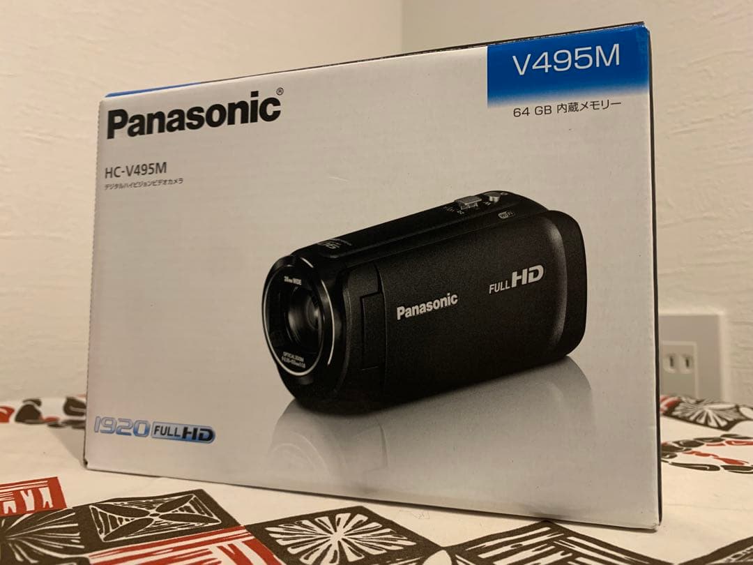 松本【新品未使用】Panasonic HC-V495M 64GB