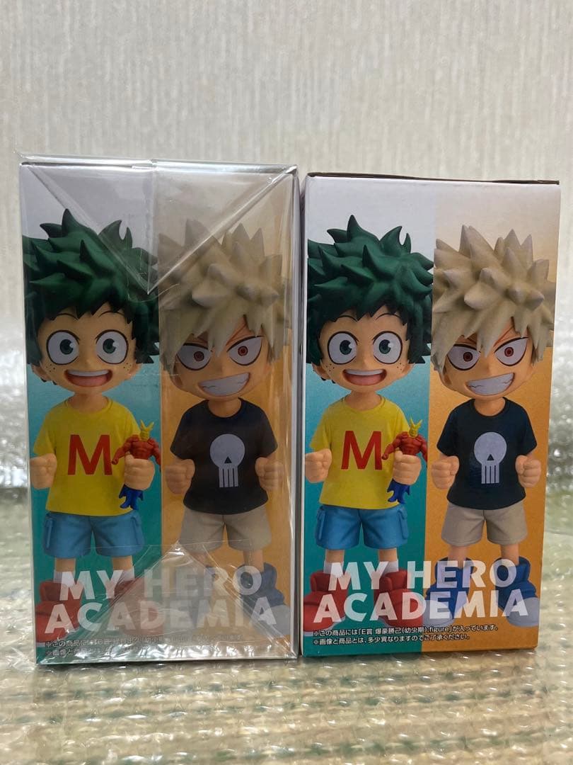 【新品未開封】二人のあこがれ　緑谷出久　爆豪勝己　C賞　E賞　幼少期　フィギュア