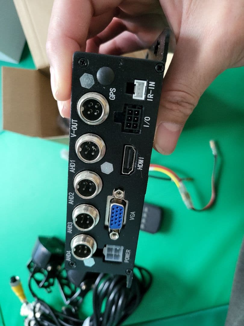 車載 防犯 カメラ モニターセット