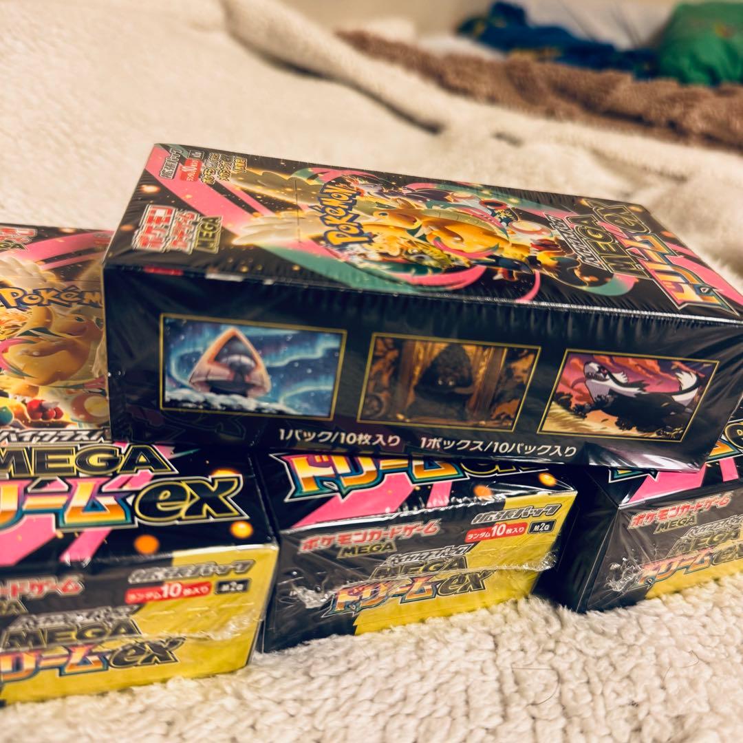 ポケモンカード MEGA ドリームex シュリンク付き　4ｂｏｘ