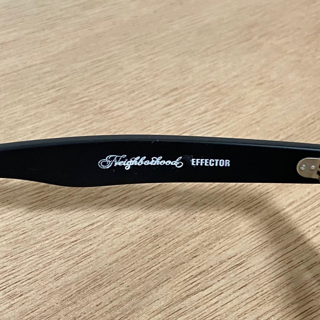 EFFECTOR NEIGHBORHOOD TRAMP メガネ サングラス 艶消