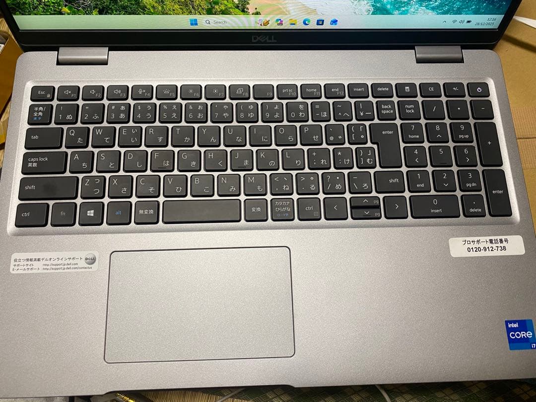 Chromebook本体 Dell precision3561 i7/16/512 card t600