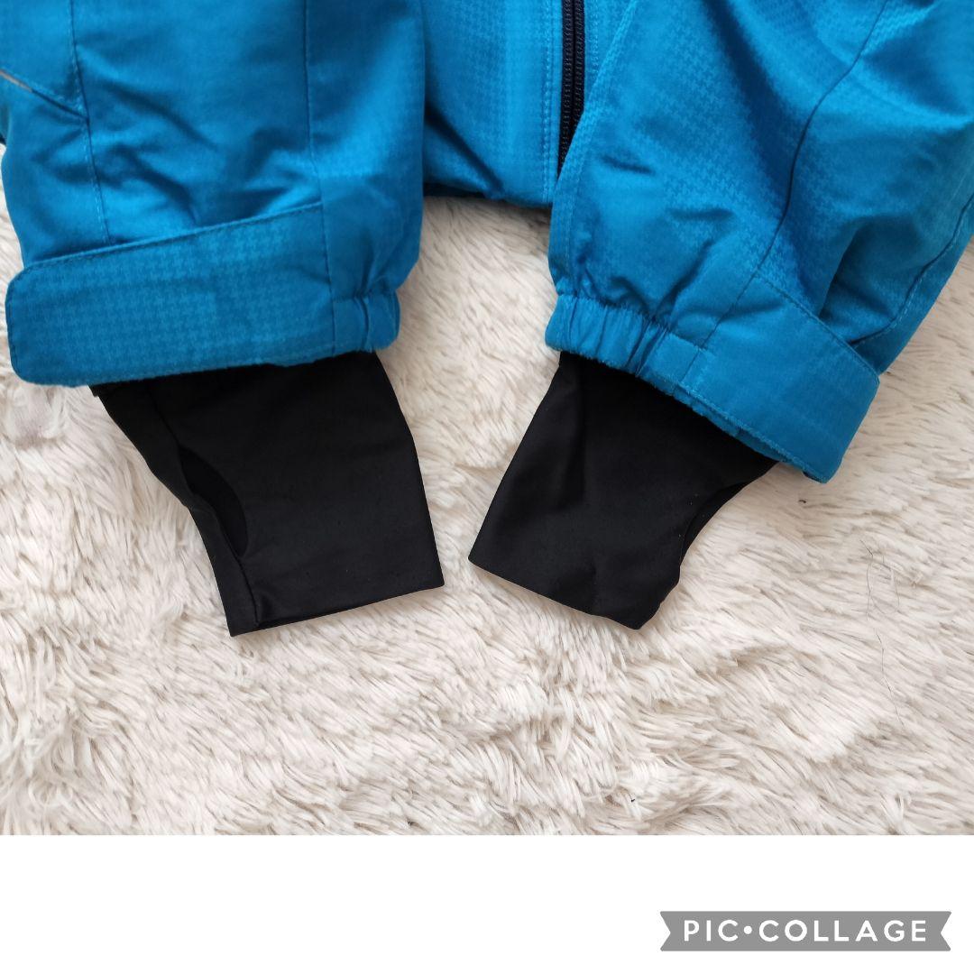 美品☆phenix アルペンモデル　スキーウェア ボーイズ130 青紺　上下