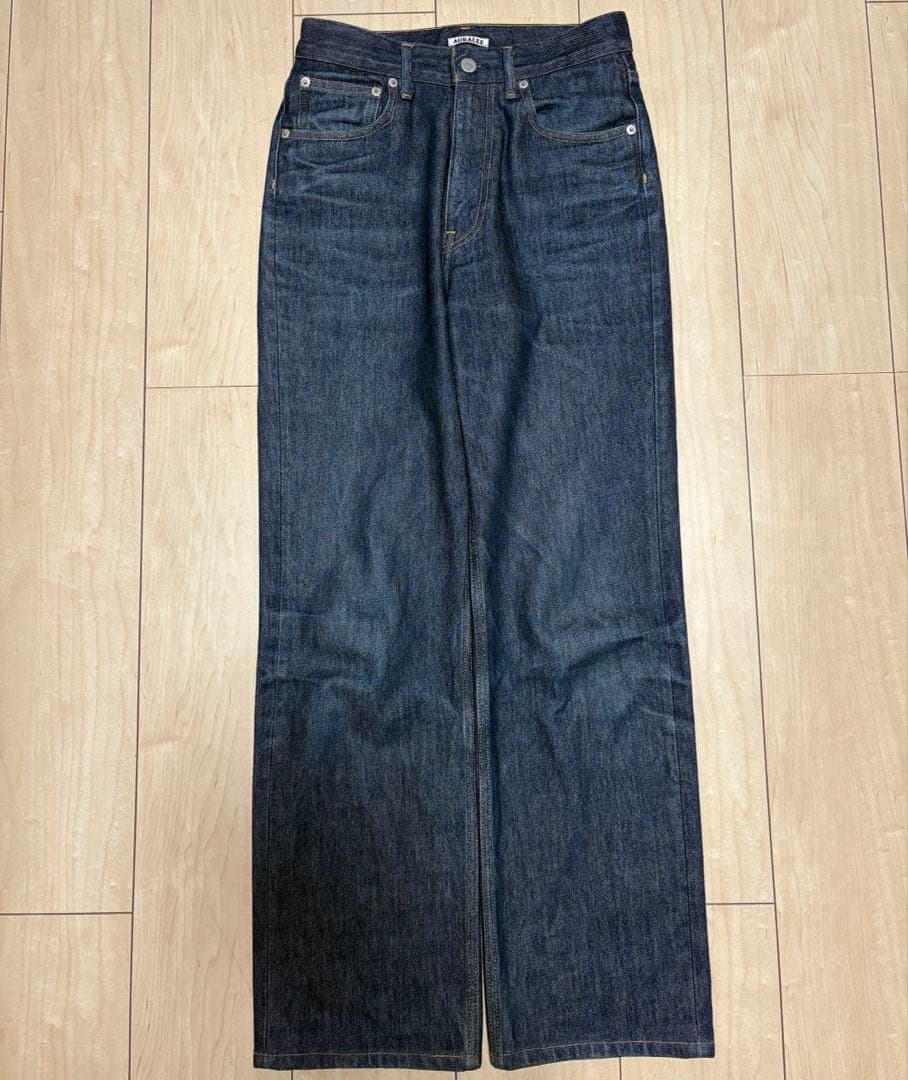 パンツ Auralee\" HARD TWIST DENIM 5P PANTS