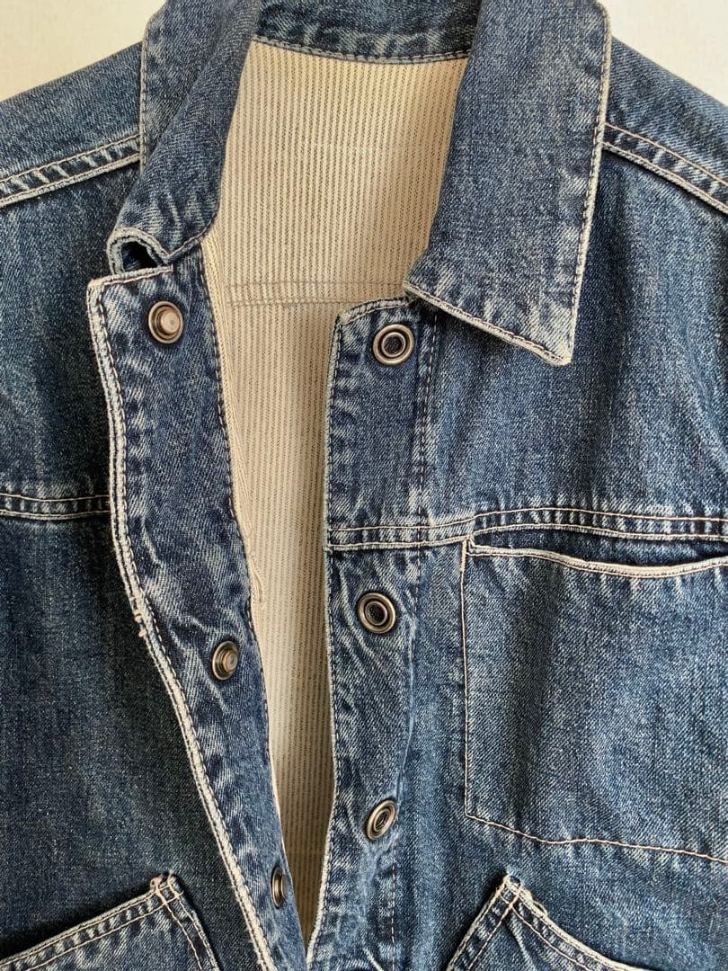 マルジェラ MM6 リバーシブル デニムジャケット