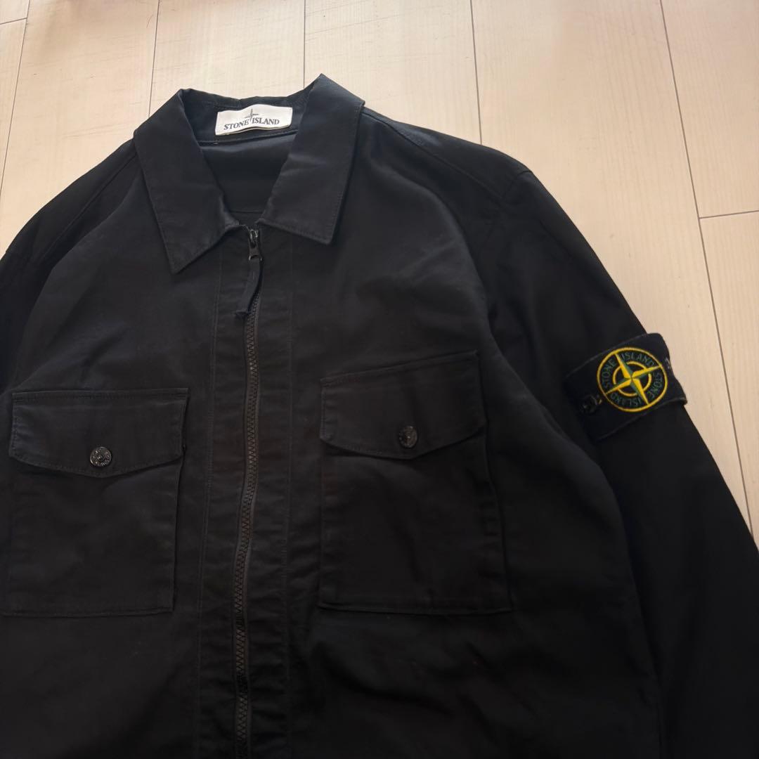早い者勝ち！Stone  ダブルジップ シャツジャケット M