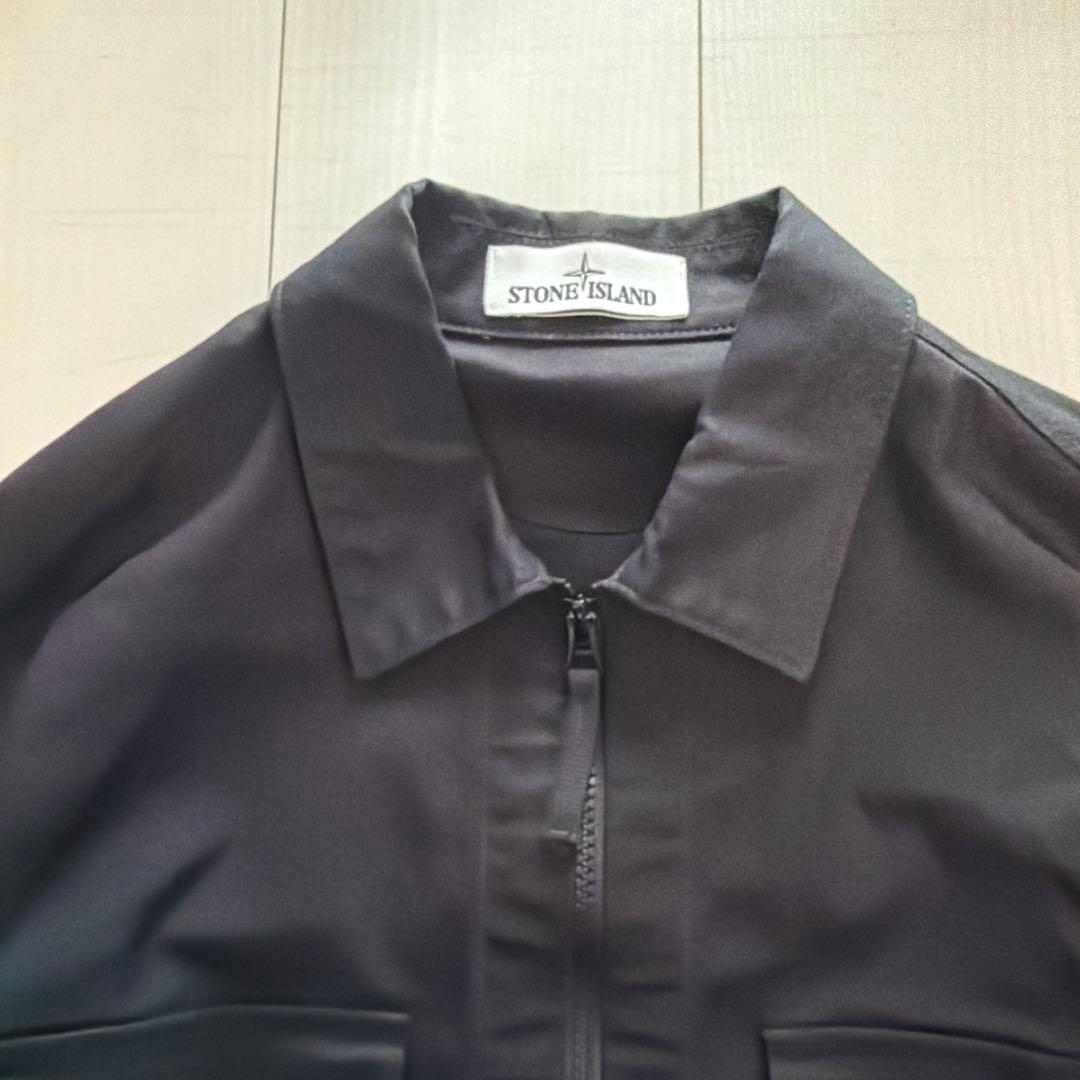早い者勝ち！Stone  ダブルジップ シャツジャケット M