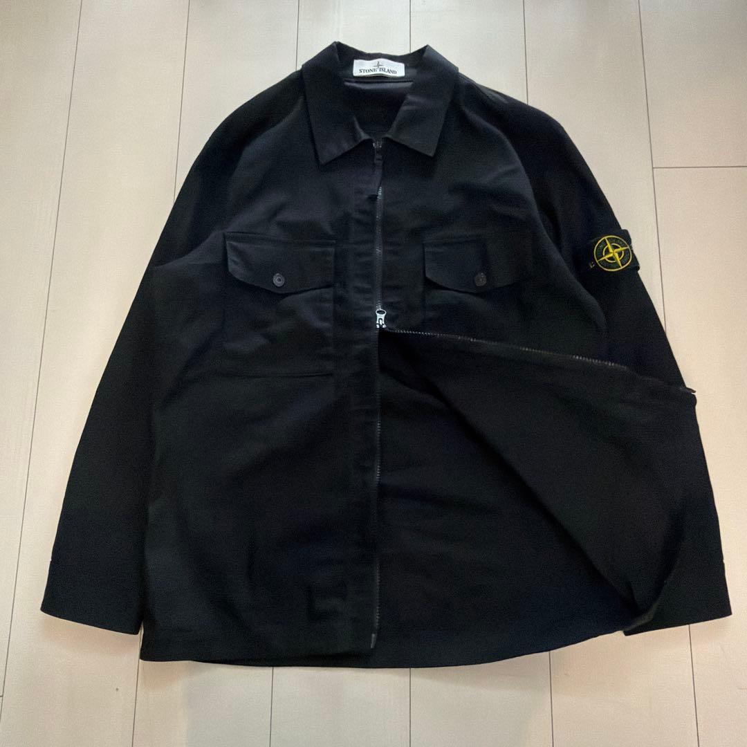 早い者勝ち！Stone  ダブルジップ シャツジャケット M