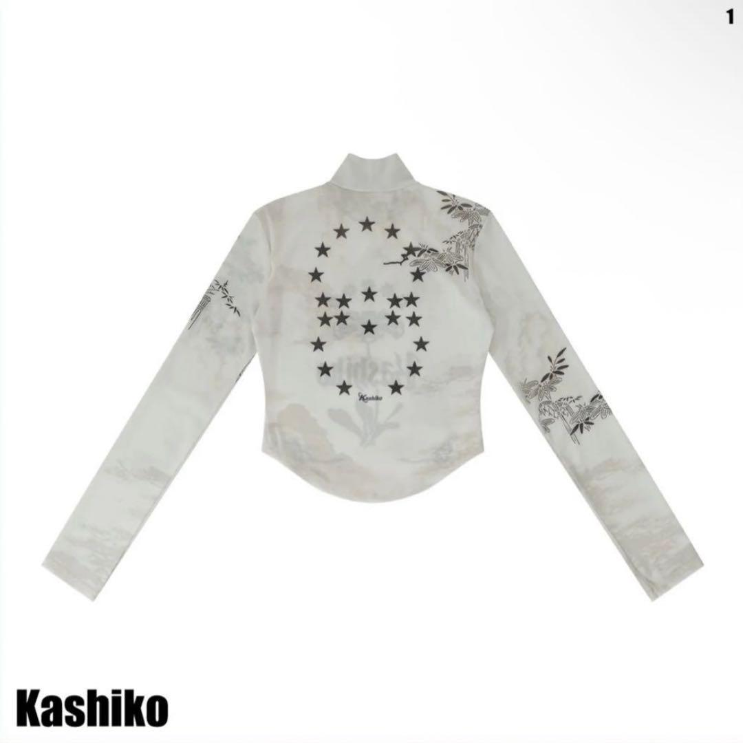 トップス Kashiko ink Painting Top