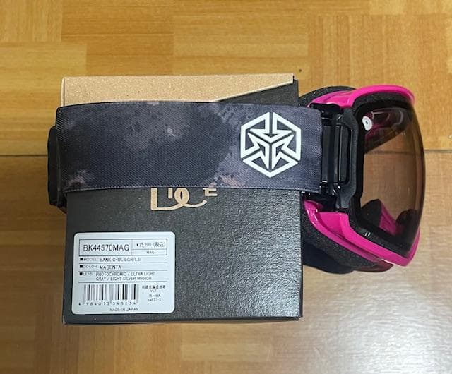 DICE新品BANKゴーグル 調光ウルトラマゼンタ人気モデル 32%OFFダイス