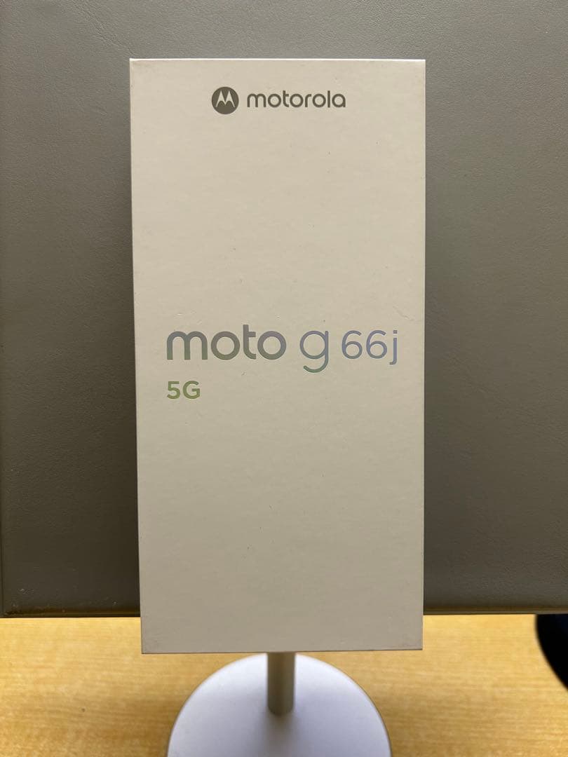 新品未開封 Motorola moto g 66j 5G (Gray Mist)