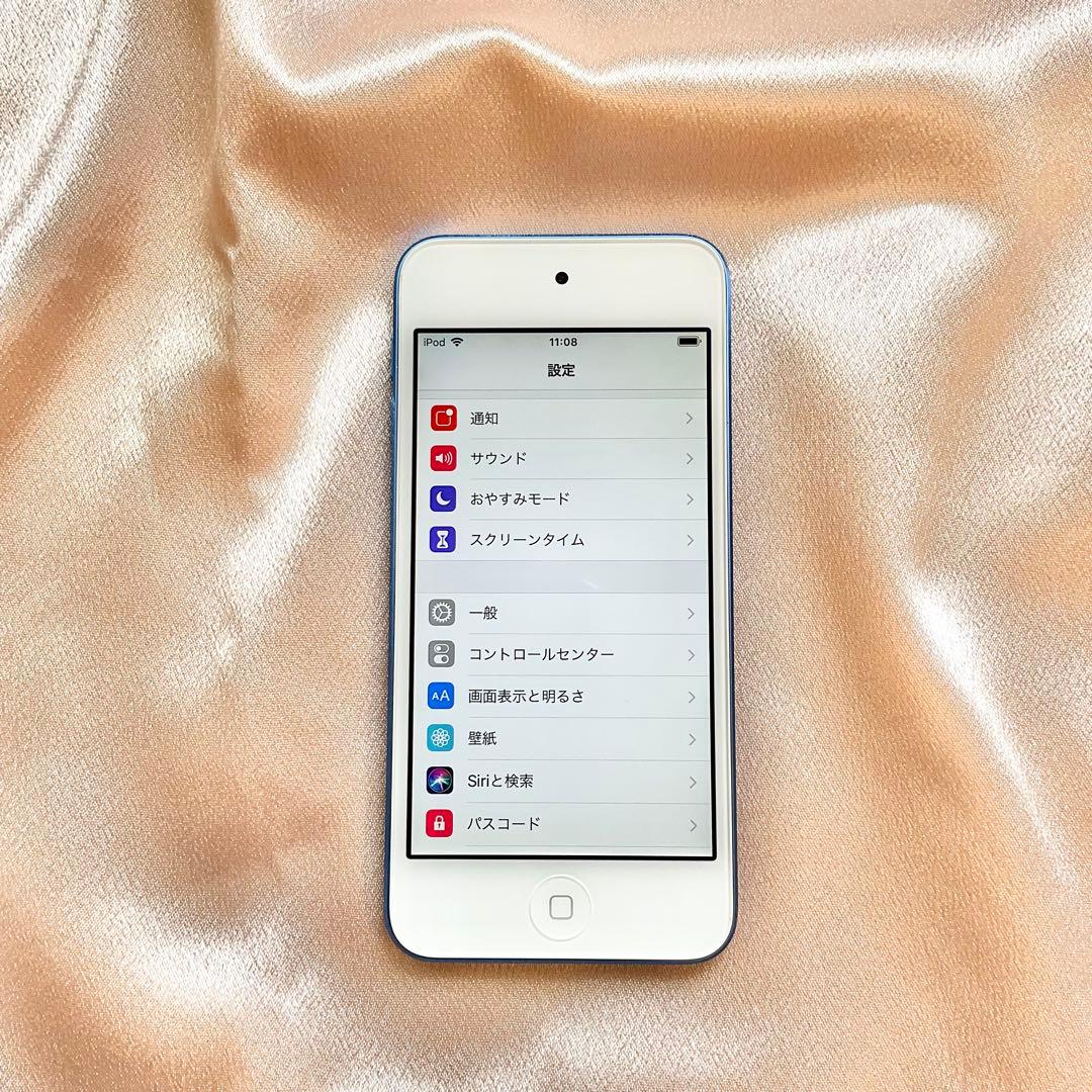 ブルー iPod touch 第6世代 128GB アイポッド Apple本体G